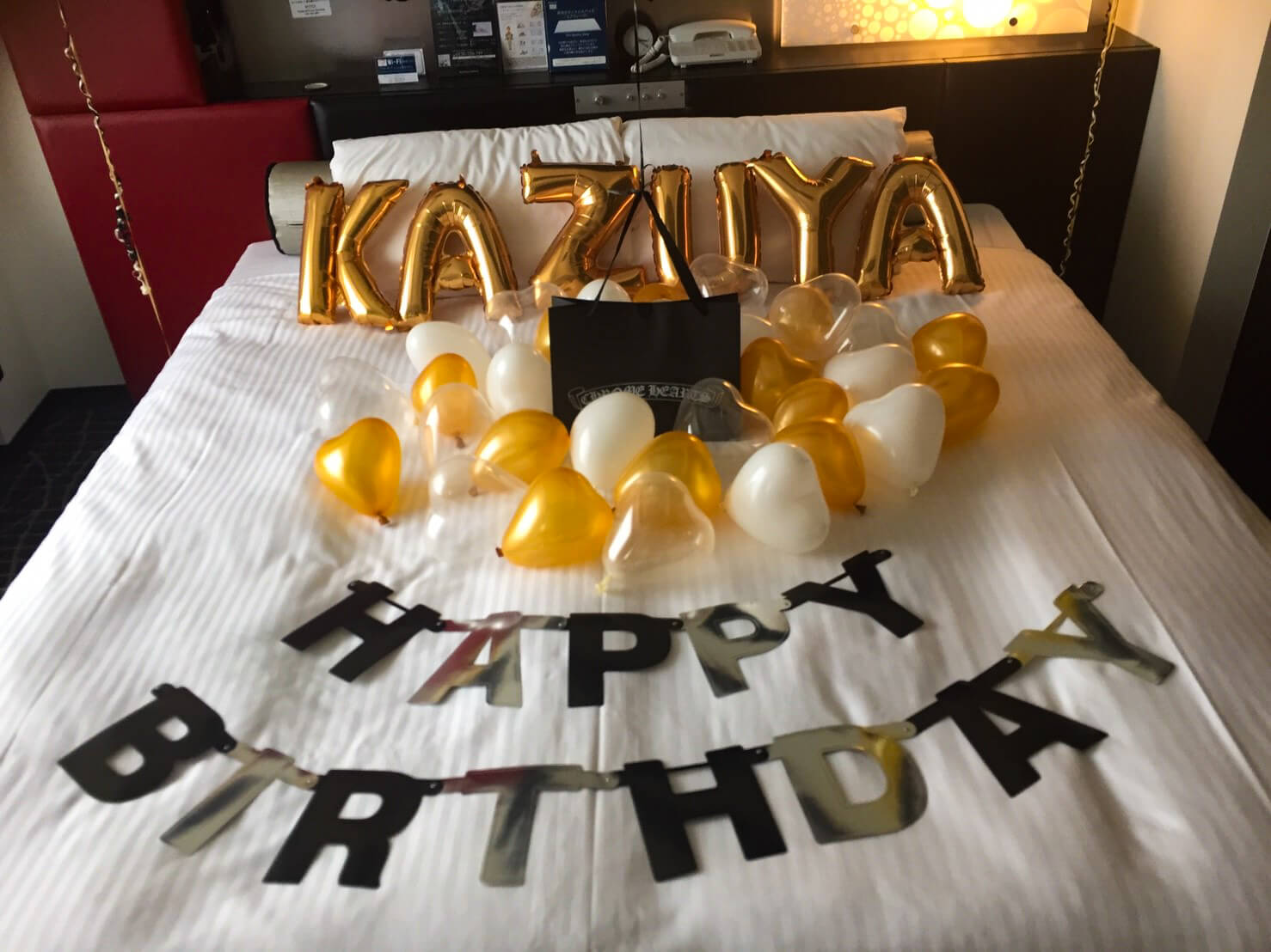 バルーン出張装飾 ホテルサプライズ 誕生日やプロポーズはアニプラバルーン